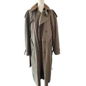 Harry Rosen Trench Coat Women’s Oversized Size 38